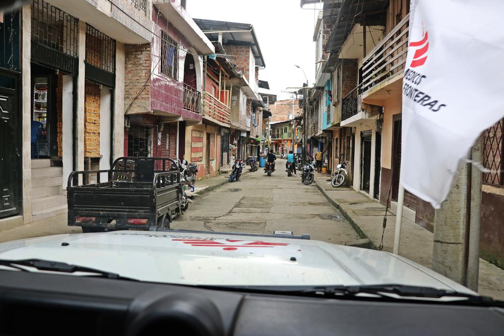 Municipality of Barbacoas, where the headquarters of MSF Nariño are located. 