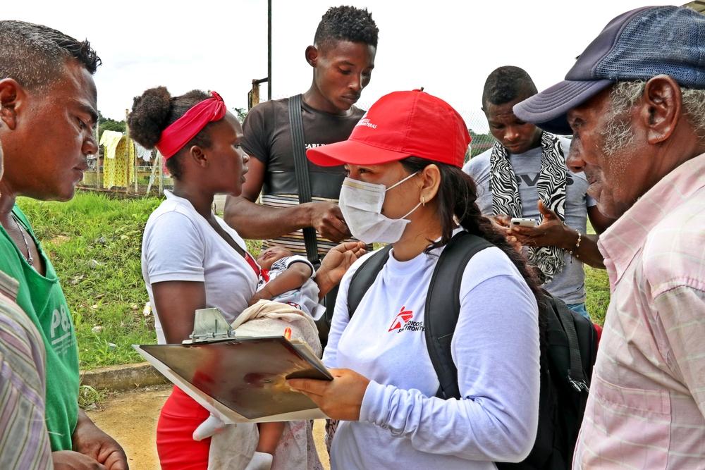 One of the health concerns is the hygiene and nutrition conditions of displaced children 