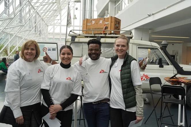 bénévoles MSF festival des migrations 2023