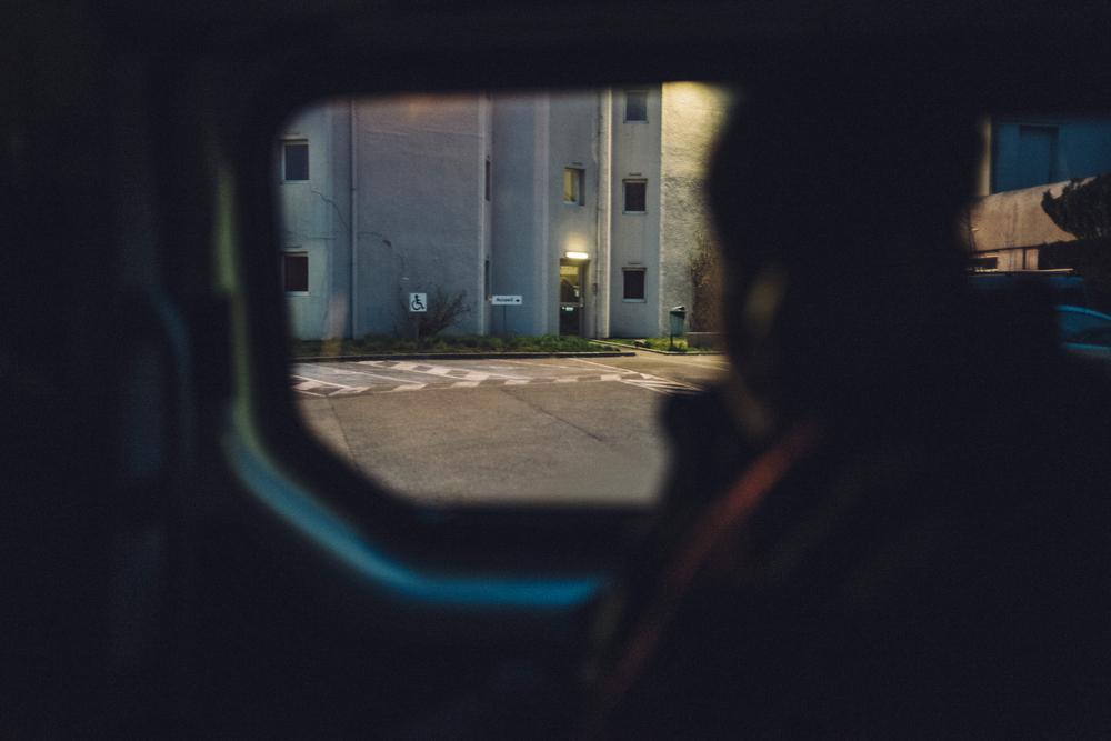 Depuis le 22 janvier 2024, MSF offre une mise à l’abri dans un hôtel à des mineurs non accompagnés et des familles qui n’ont pas pu bénéficier d’une place d’hébergement dans le dispositif prévu par l’Etat français. 25/01/2024, Calais. © Stéphane Lavoué