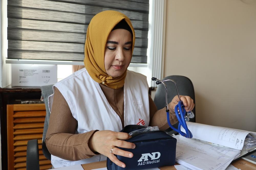 Nilufar Khashimova est infirmière chez Médecins Sans Frontières (MSF) en Ouzbékistan depuis 6 ans.