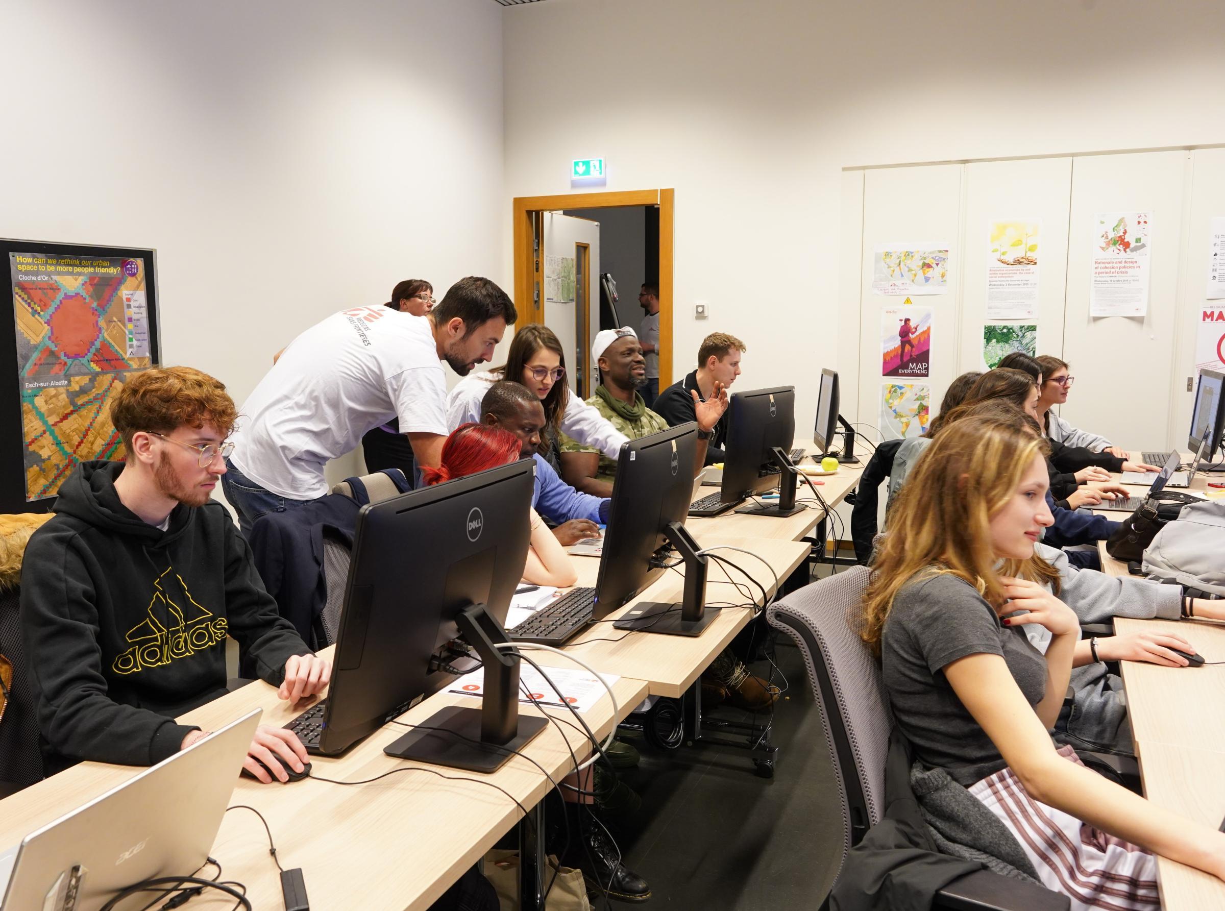 Mapathon université luxembourg