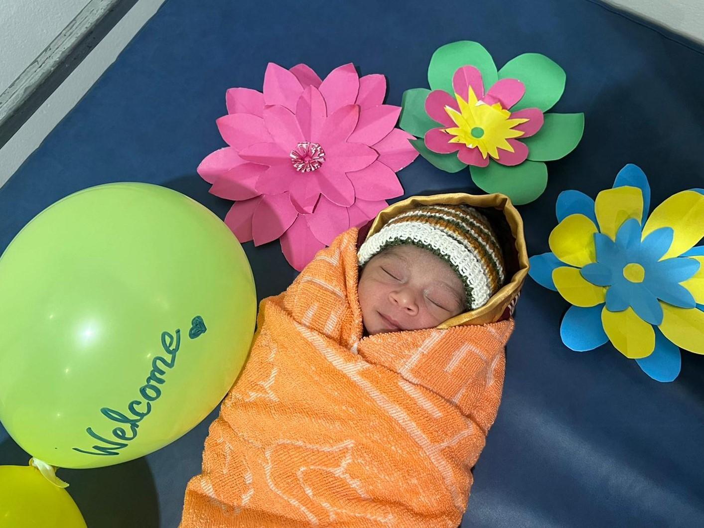 Bébé né au Bangladesh © MSF