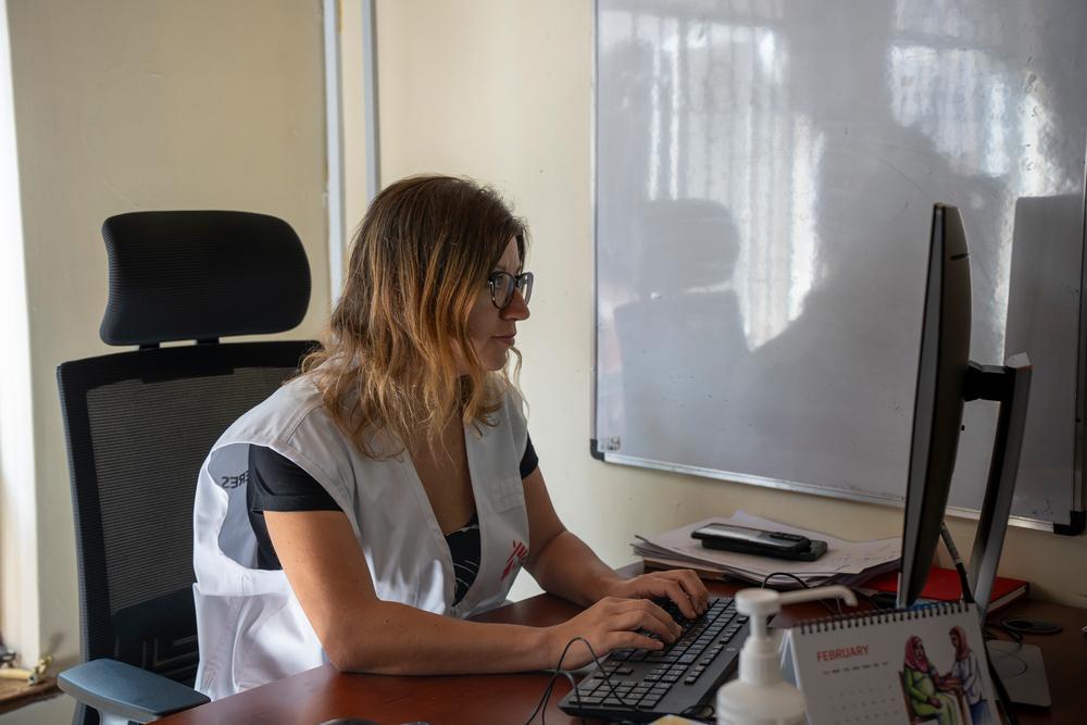 Dr Jarmilla Kliescikova, coordinatrice médicale MSF en Somalie