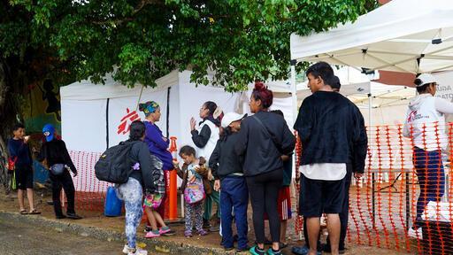 Les équipes de MSF au Mexique sont déjà témoins de l'impact direct de ces mesures politiques sur le bien-être et la santé mentale de certains de leurs patients. Méxique, 2025 © MSF