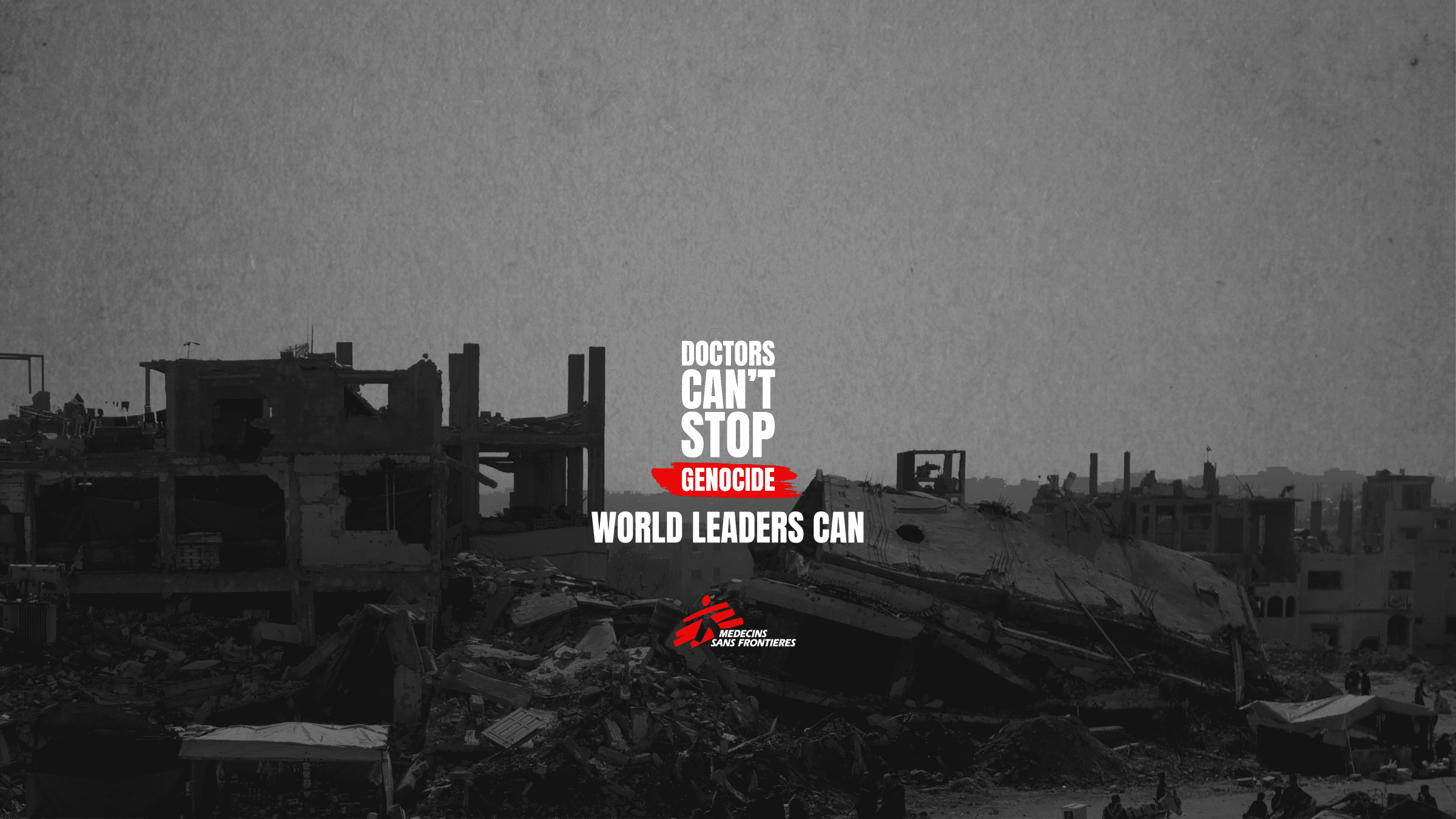 Doctors cant' stop genocide