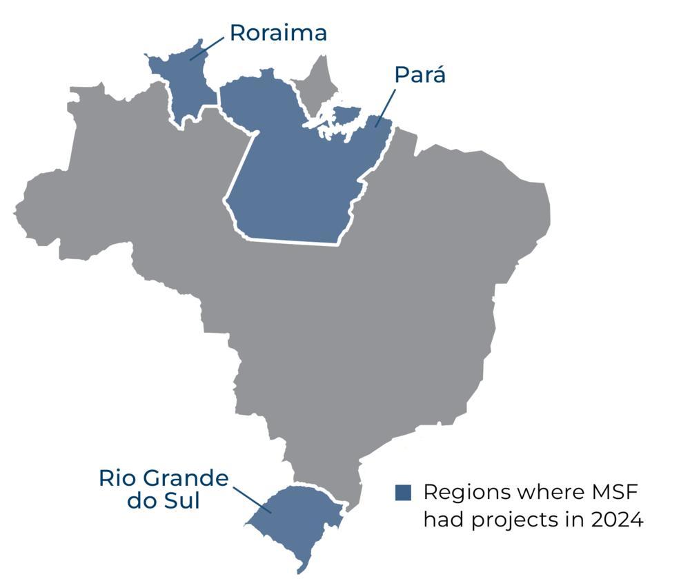 Brazil IAR map 2024 ©MSF