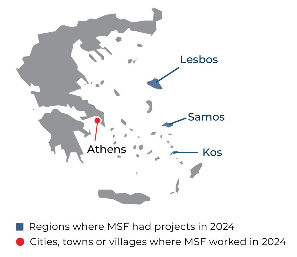 Greece IAR map 2024 ©MSF