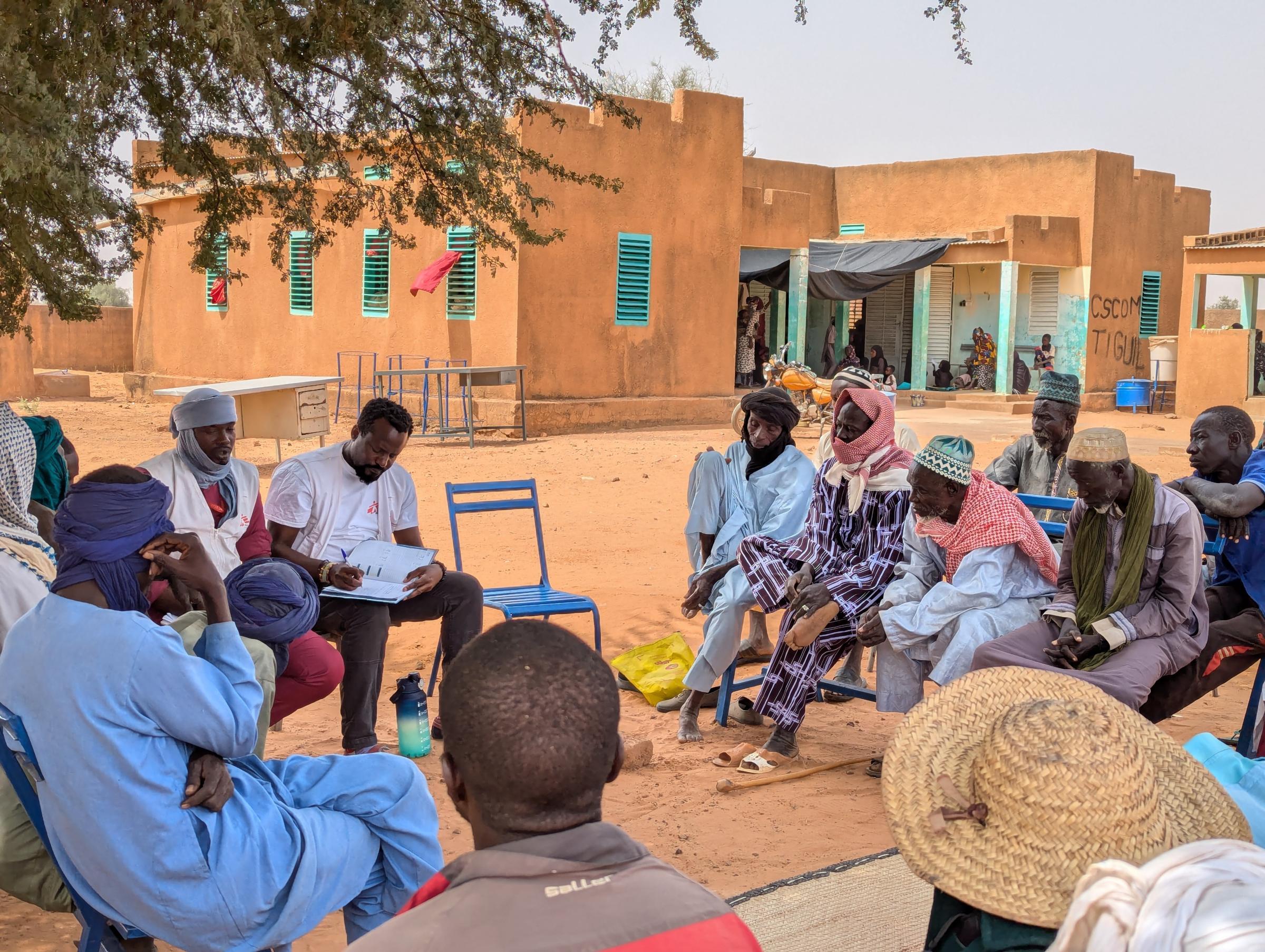 Mali IAR map 2024 ©MSF