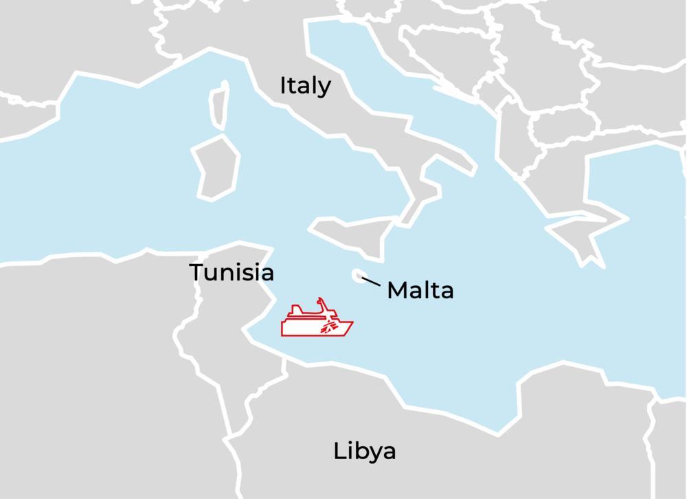 SAR IAR map 2024 ©MSF