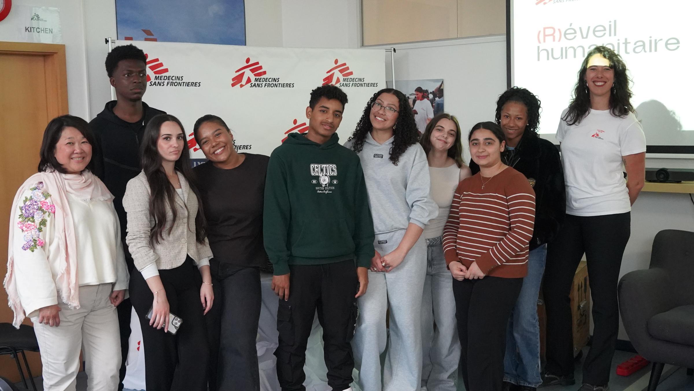 Cette rentrée, MSF invite les élèves à relever son défi inter-lycées autour d’Ebola