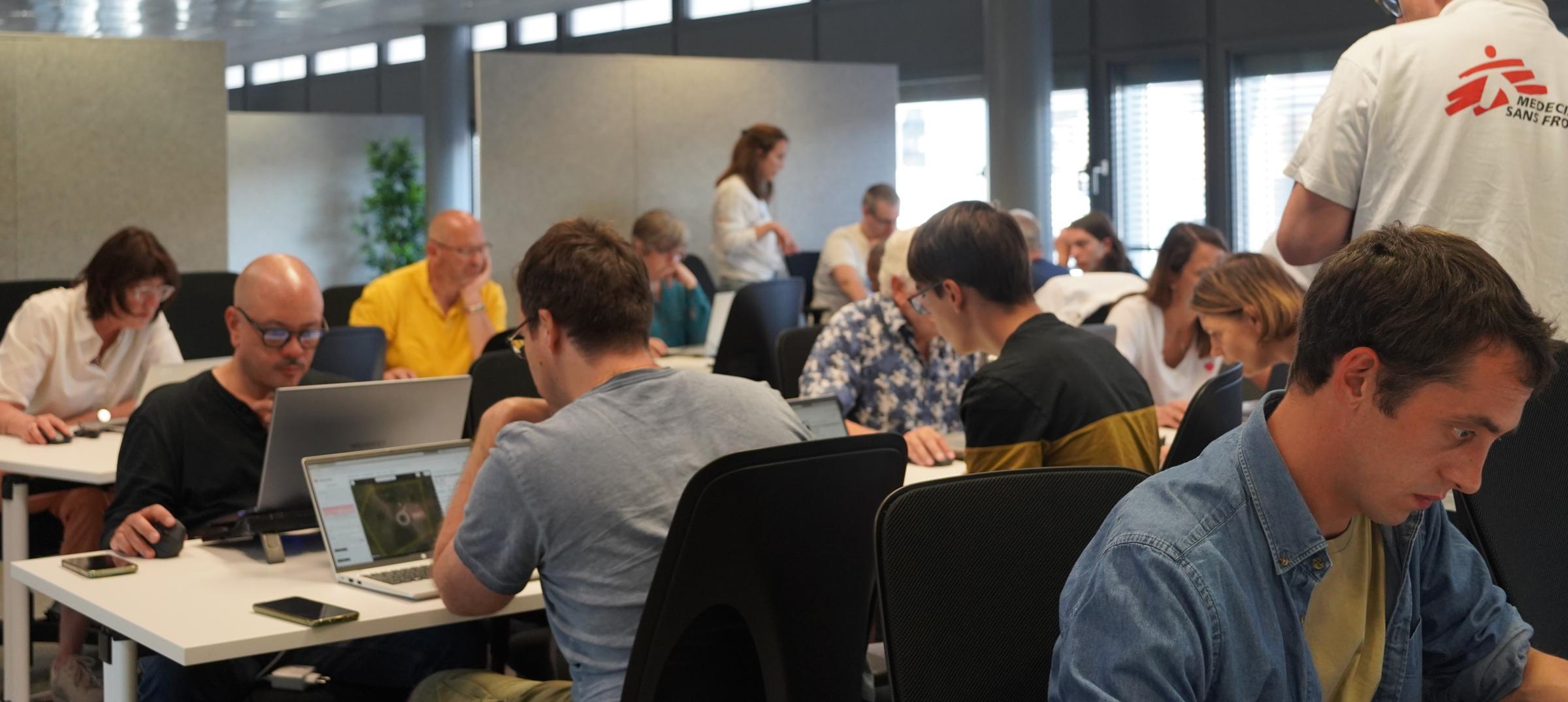 Retour sur le mapathon du 6 juillet avec l'Université Populaire du Luxemboug