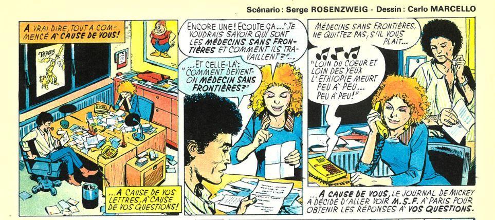 L'archive du mois: le journal de Mickey