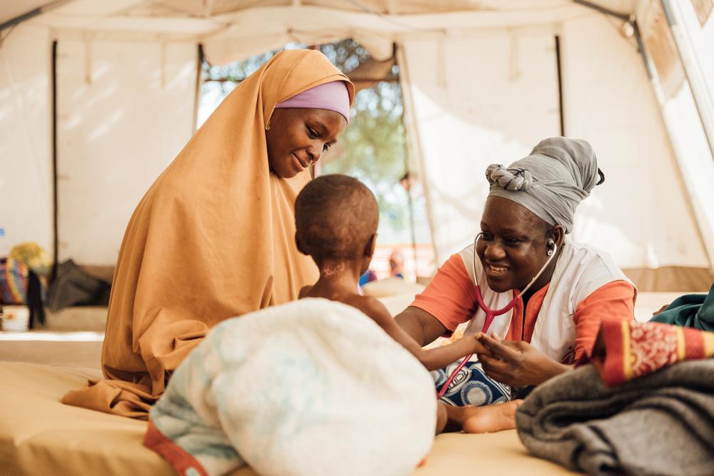 Soins médicaux à Diffa Nigeria - Malnutrition et autres maladies. ©Oliver Barth/MSF 