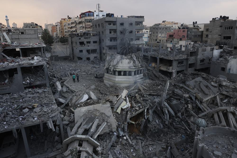 Destruction à Gaza lors du conflit israelo-palestinien ©MSF