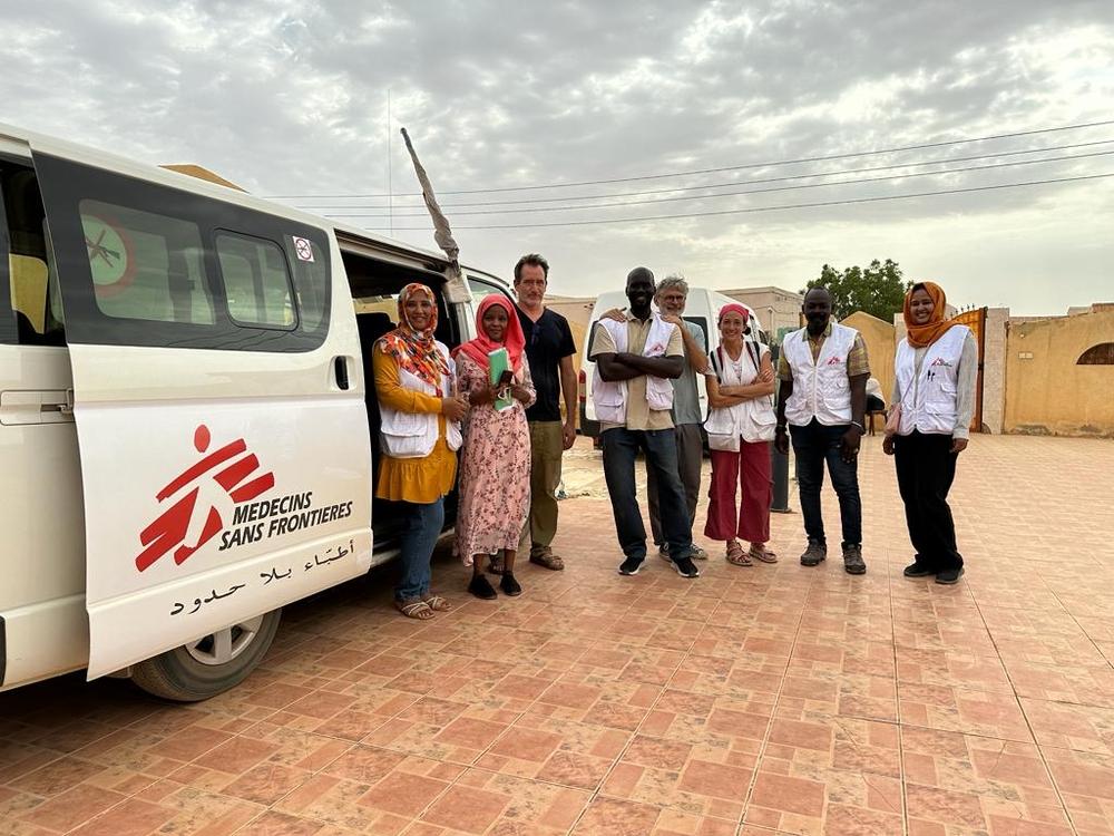 En juin 2023, en collaboration avec le ministère de la Santé, l'équipe MSF a commencé à soutenir l'hôpital d'Umdawanban dans l'État de Khartoum, afin d'améliorer les services de santé pour les communautés. Nos équipes travaillent à l'amélioration des services essentiels de pédiatrie, de nutrition et de maternité. © MSF