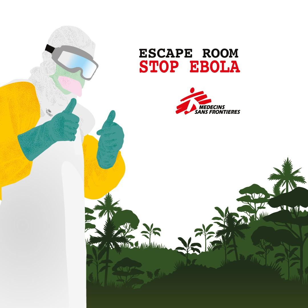 Relevez le défi de notre escape room "Stop Ebola" !