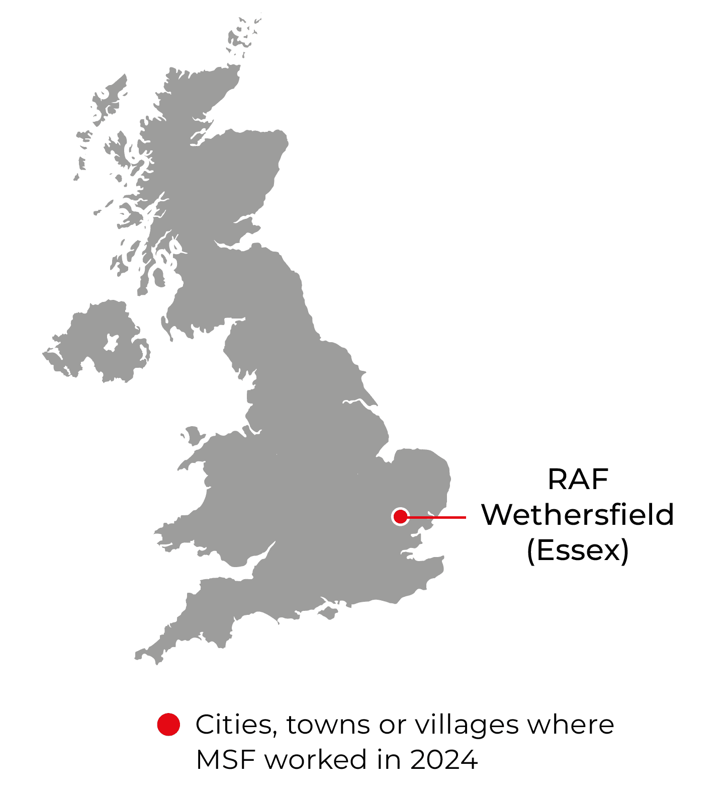 United Kingdom IAR map 2024 ©MSF