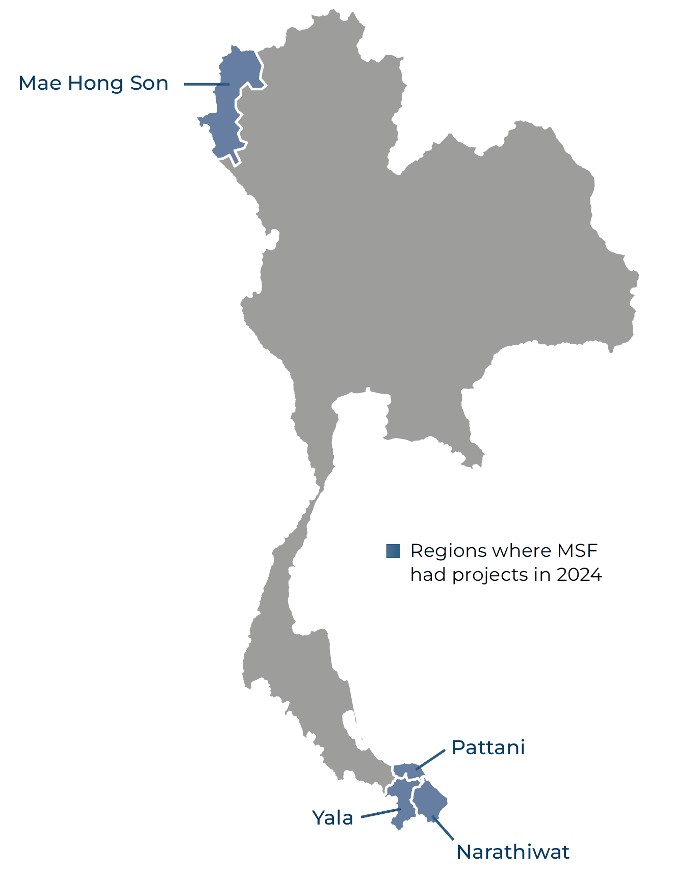 Thailand IAR map 2024 ©MSF
