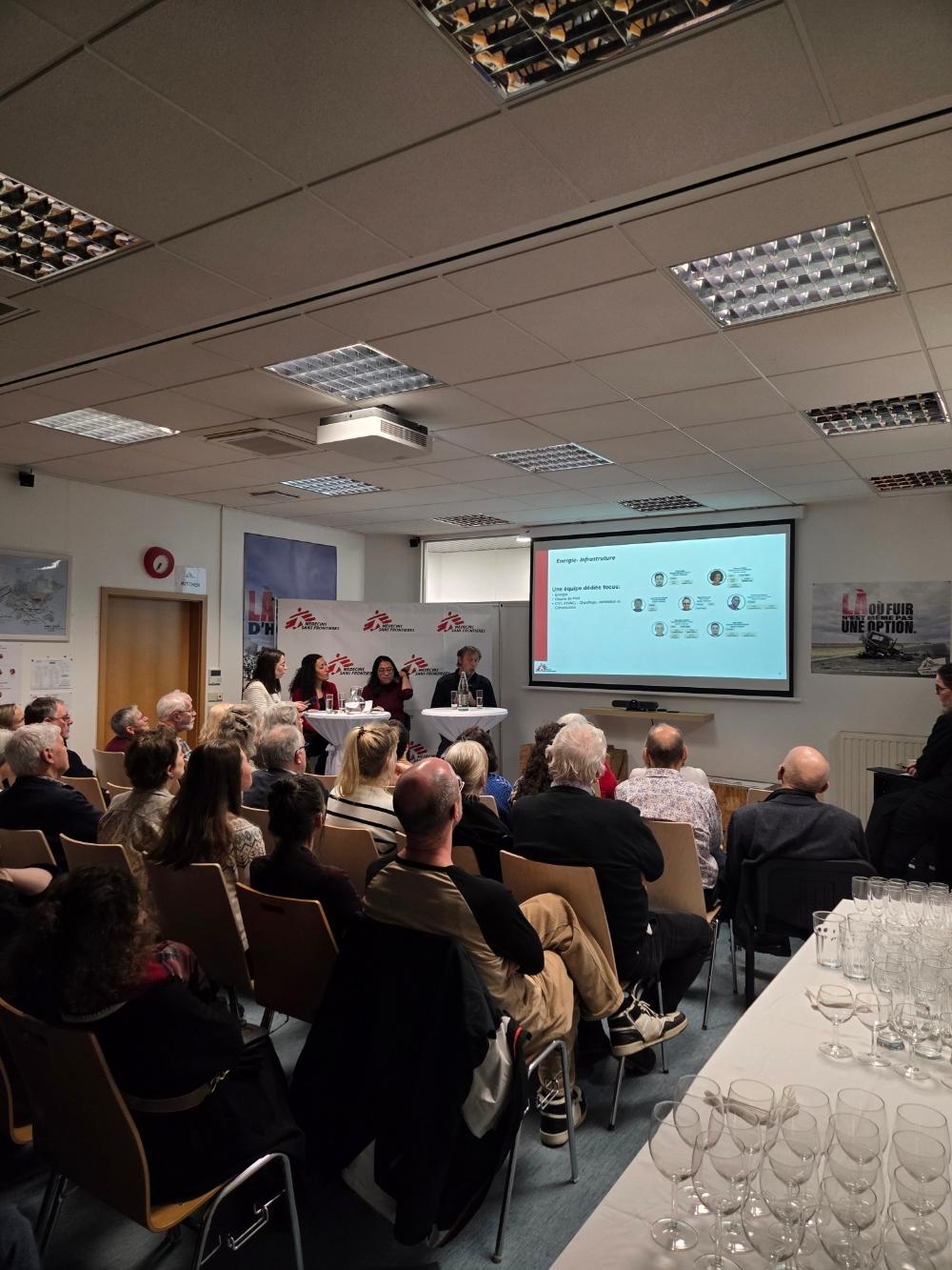 Soirée des voeux de Médecins Sans Frontières Luxembourg