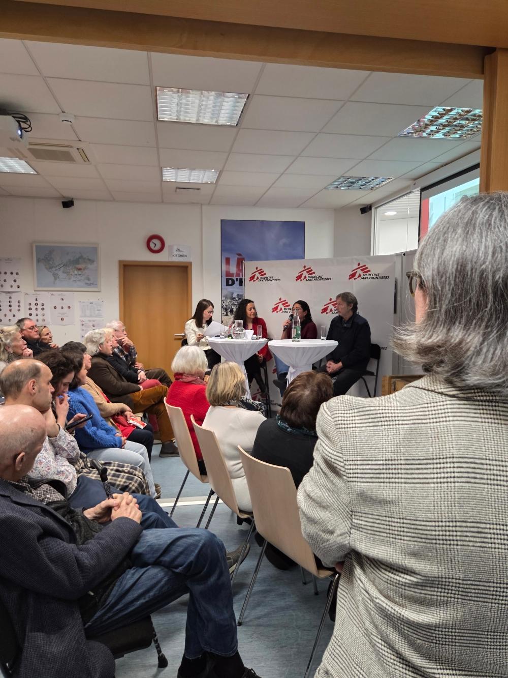 Soirée des voeux de Médecins Sans Frontières Luxembourg