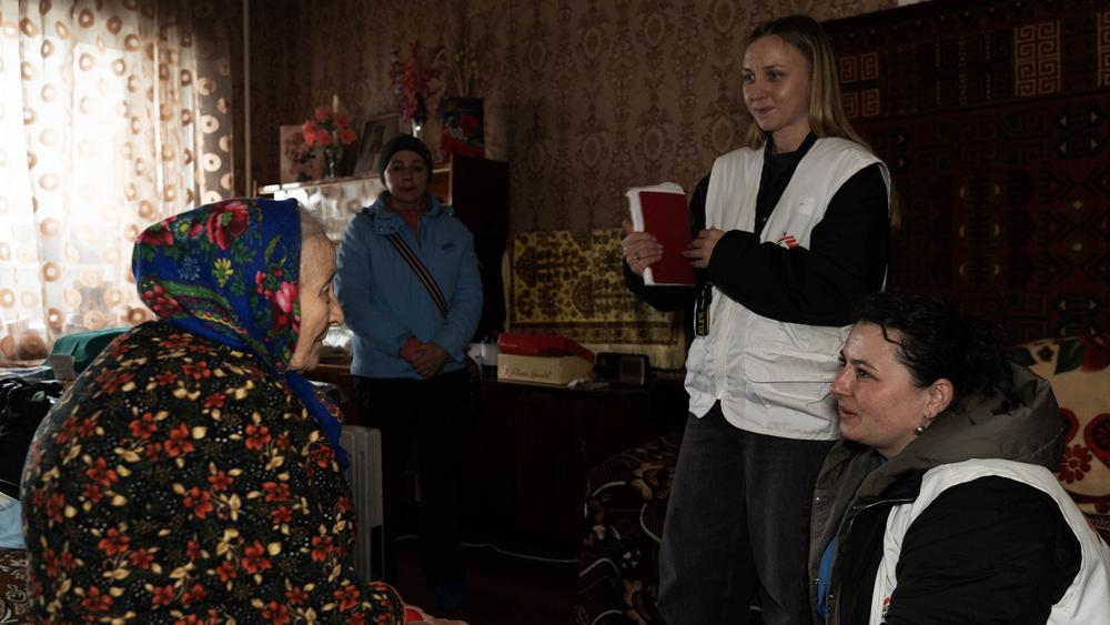 Visite à domicile à Kyiv, Ukraine