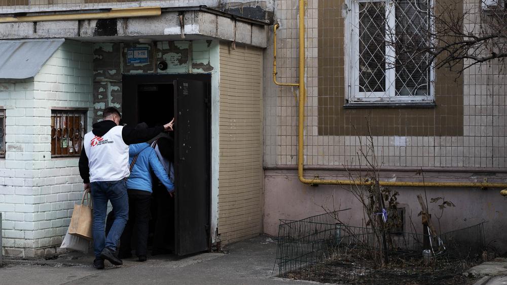 Visite à domicile à Kyiv, Ukraine