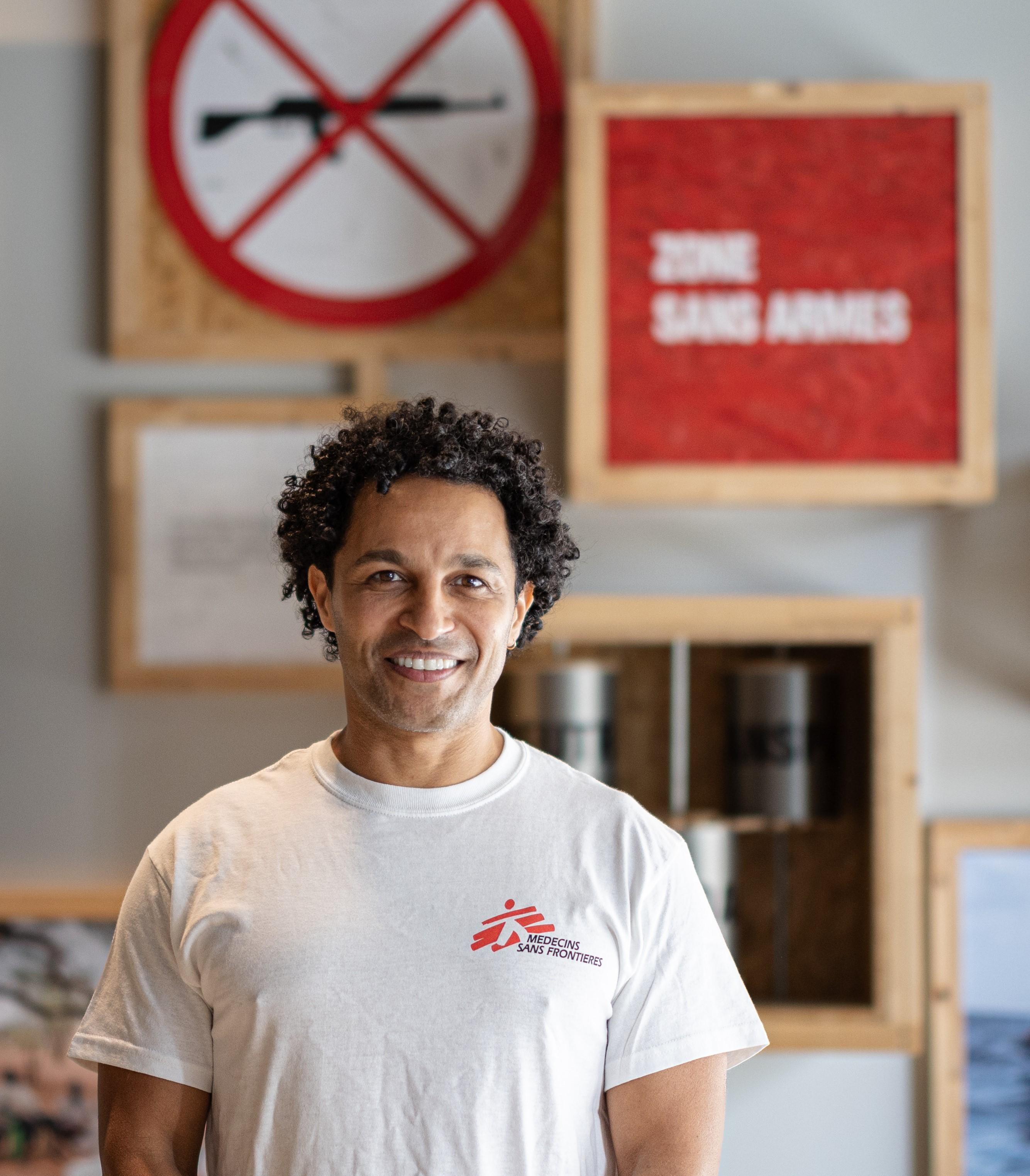 Portrait de Javid Abdelmoneim, Président international de Médecins Sans Frontières