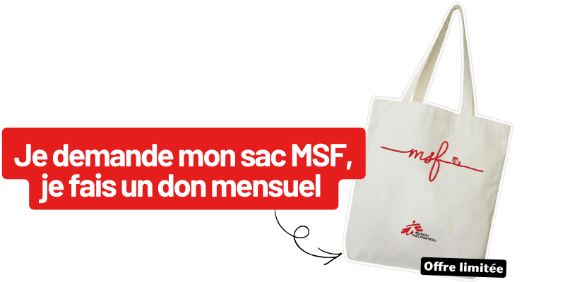 Je demande mon sac MSF