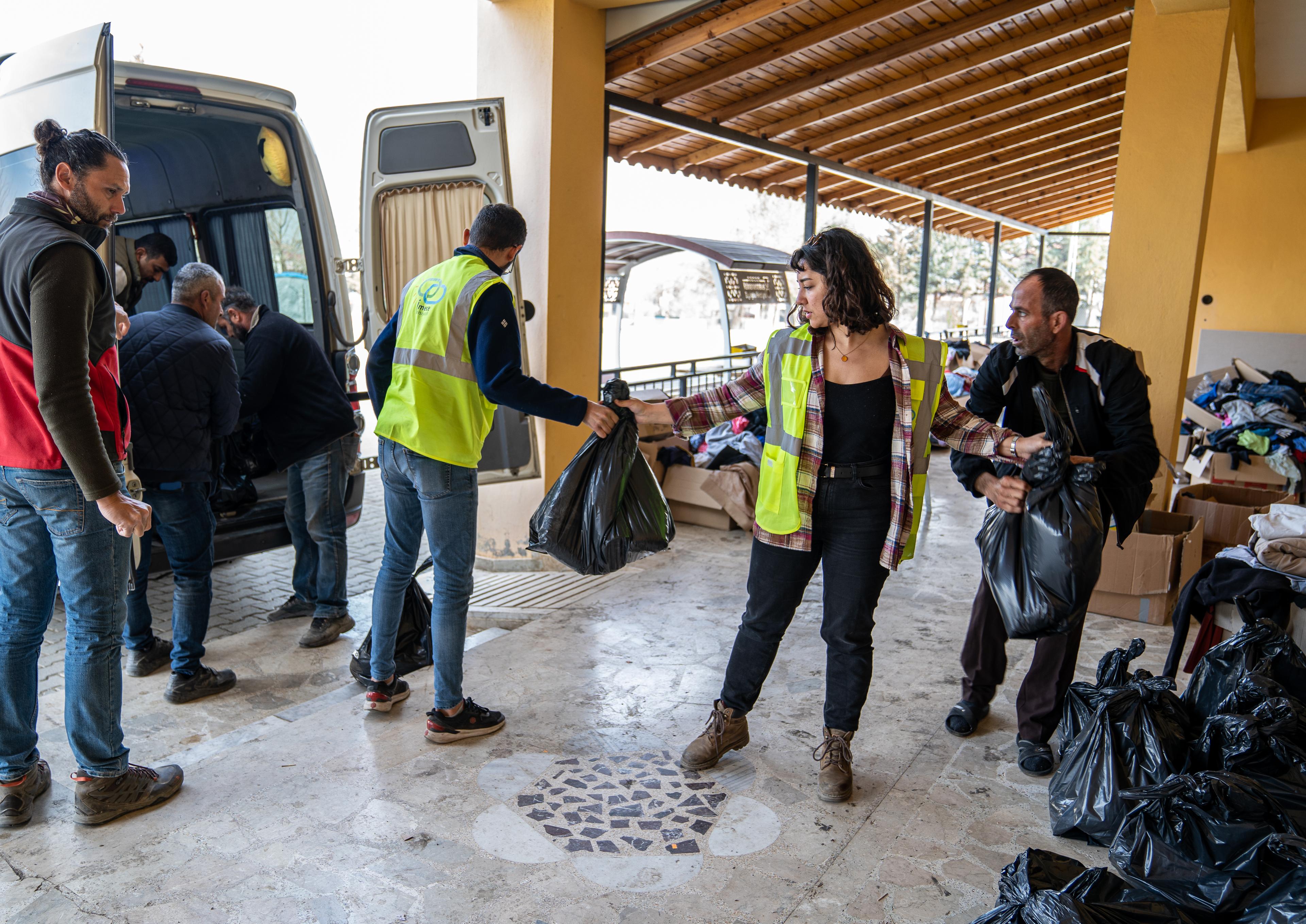 In Turkey, MSF was able to make donations through partner organisations. 