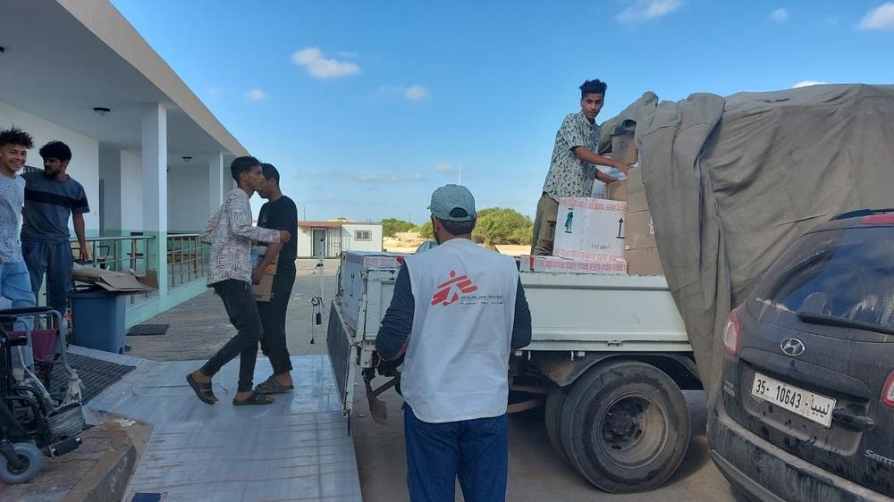 Vues de Derna, à l&#039;est de la Libye, alors que l&#039;équipe MSF arrive sur le terrain pour l&#039;évaluation. 16 septembre, 2023 