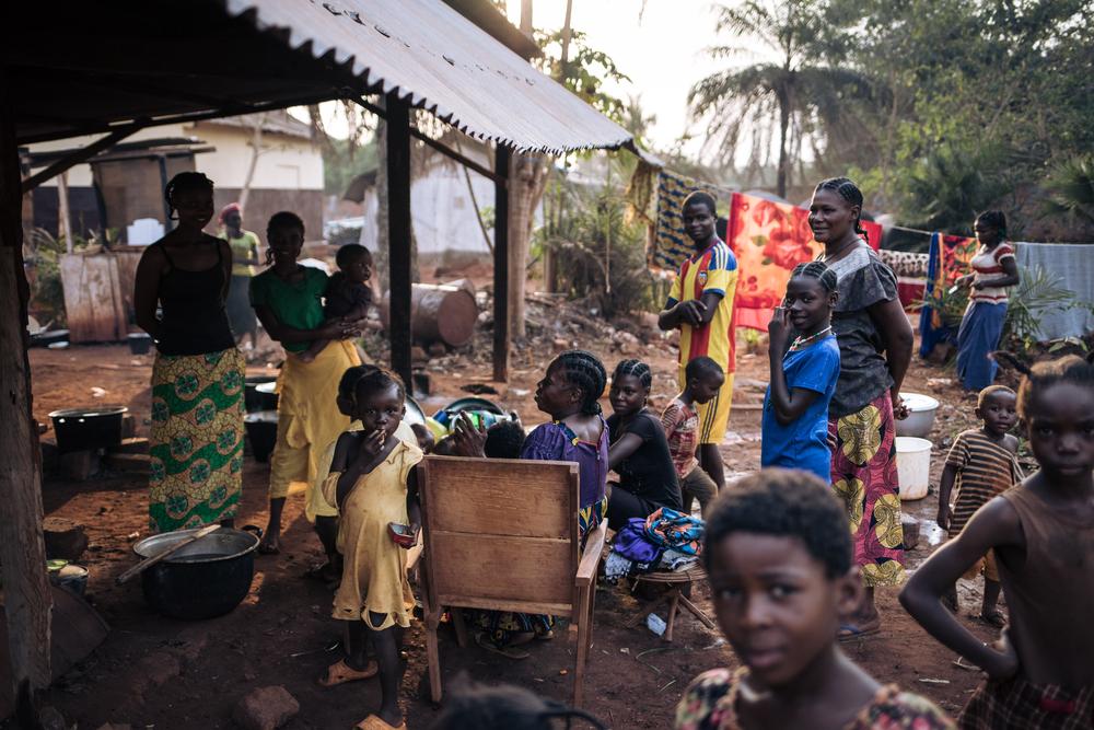 Soutien de MSF aux populations de Bangassou et Ndu en janvier 2021 lorsque des groupes armés ont attaqué la ville 