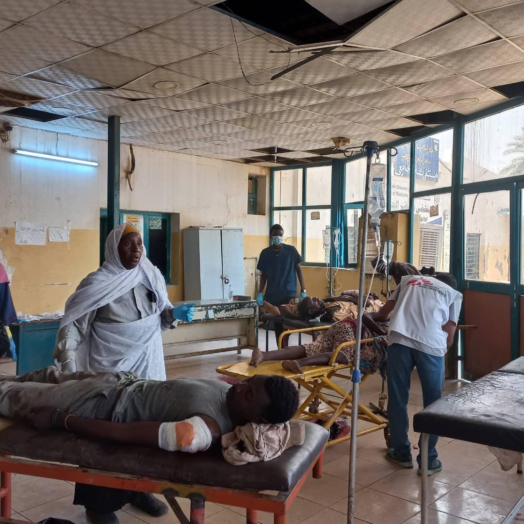 Journées meurtrières à Khartoum, les équipes MSF soignent plus de 100 personnes