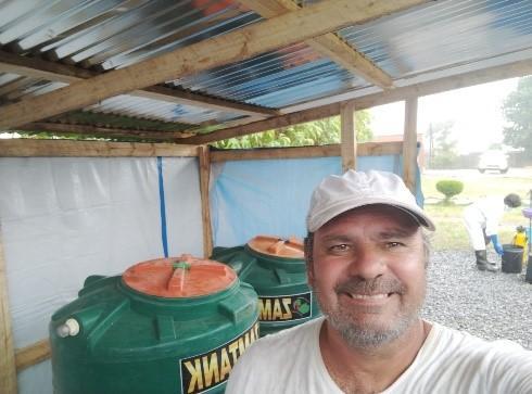 Roland Couprie, ingénieur et résident luxembourgeois, est en mission à Ndola, dans la province de Copperbelt, en tant que et WASH Team Leader avec MSF pour répondre à l’épidémie de choléra, la plus importante jamais enregistrée dans le pays. Janvier, 2024 © Roland Couprie/ MSF