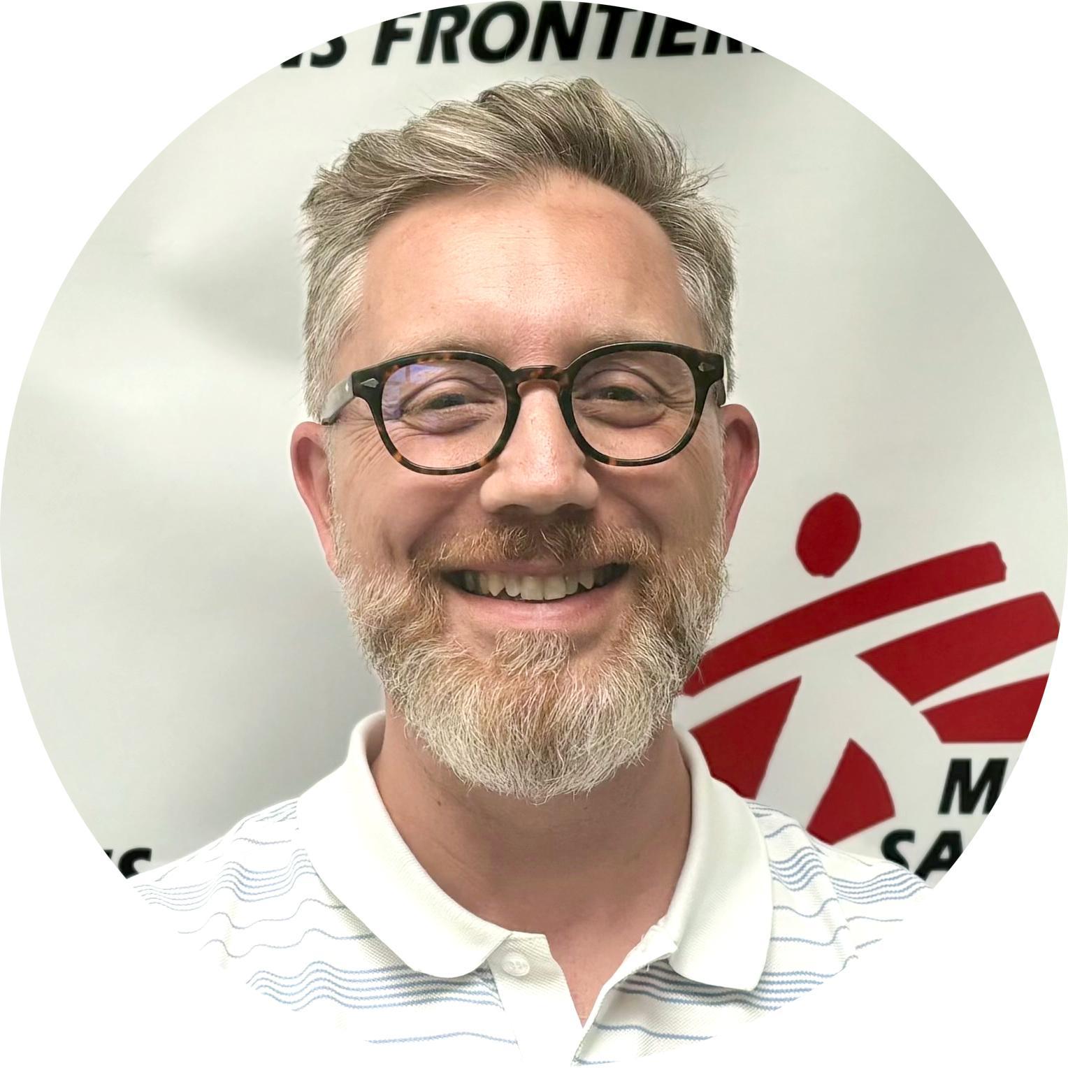 Xavier Feller, Responsable de la communication et de la récolte des fonds chez MSF Luxembourg