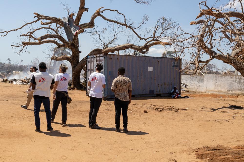 L'équipe MSF a visité le centre de santé de la ville de Mecufi, dans le nord du Mozambique, pour évaluer les besoins médicaux dans la région suite à l'impact dévastateur du cyclone Chido.