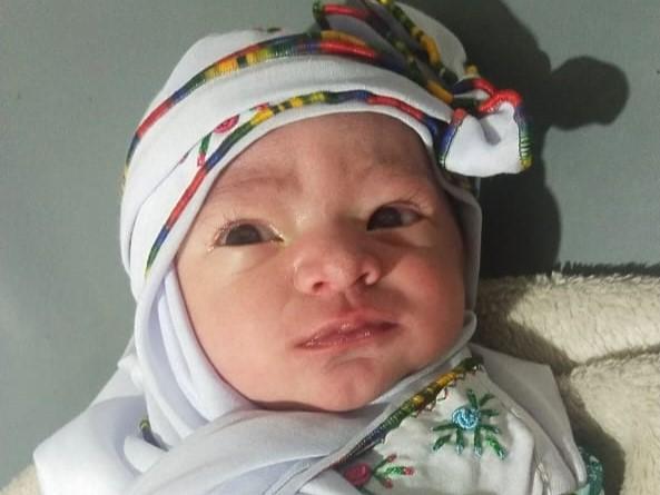 Bébé né dans la province du Baloutchistan Pakistan © MSF