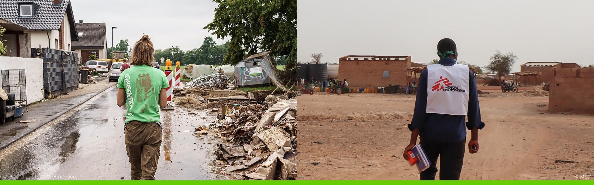 Campagne commune MSF & Greenpeace Luxembourg