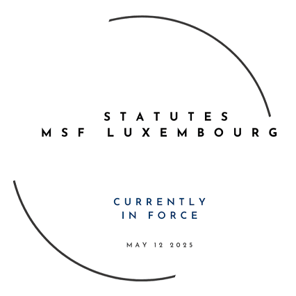MSF Luxembourg Statutes