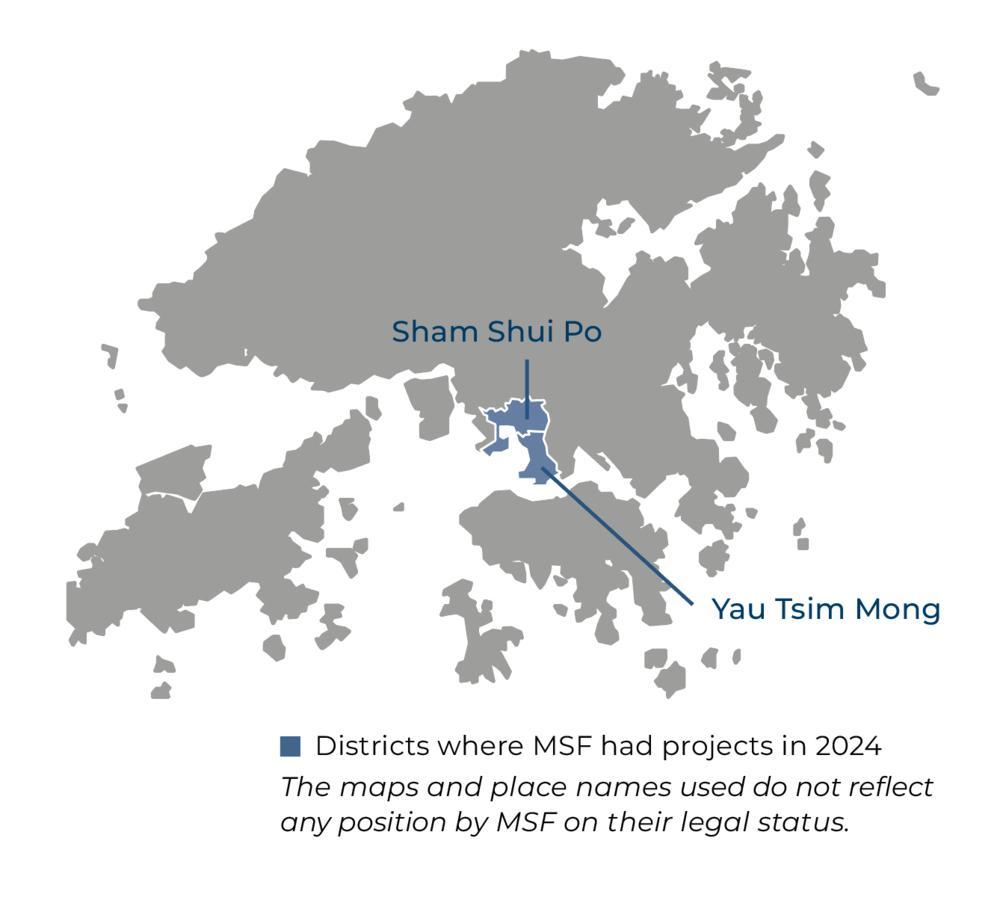 Hong Kong SAR IAR map 2024 ©MSF