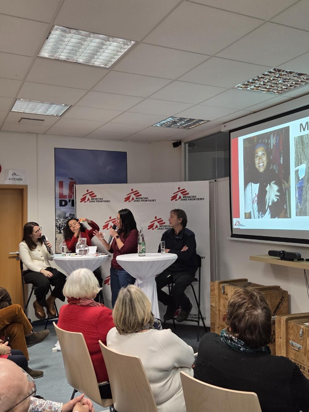 Soirée des voeux de Médecins Sans Frontières Luxembourg