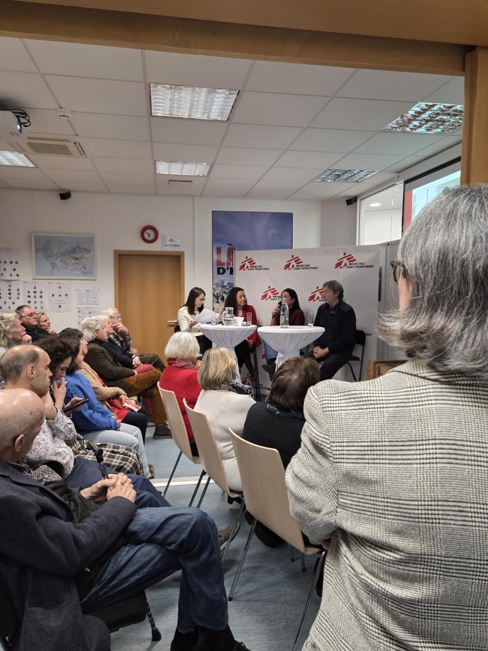 Soirée des voeux de Médecins Sans Frontières Luxembourg