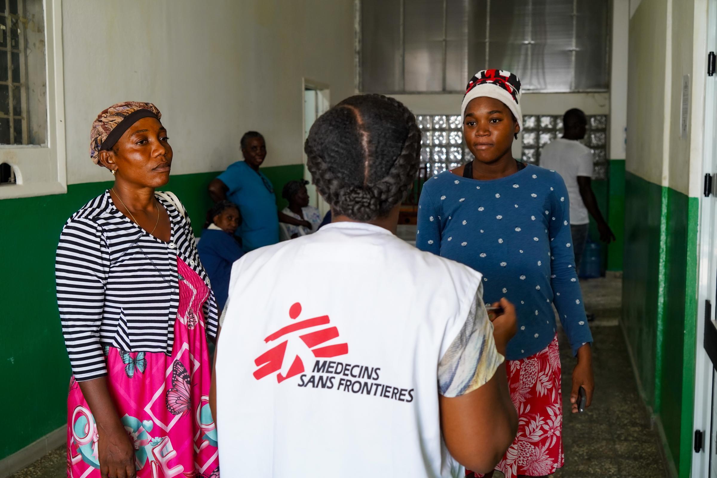 A mother and newborn reunite amid insecurity in Haiti