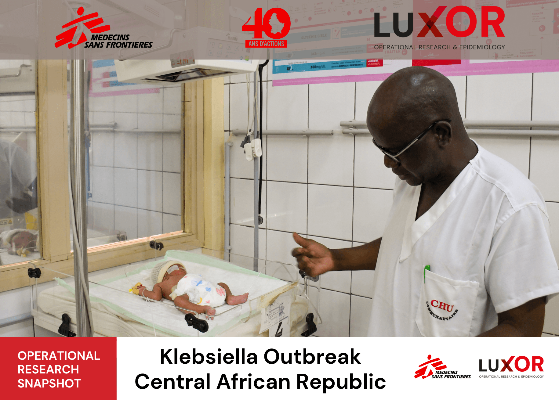 Klebsiella outbreak in CAR