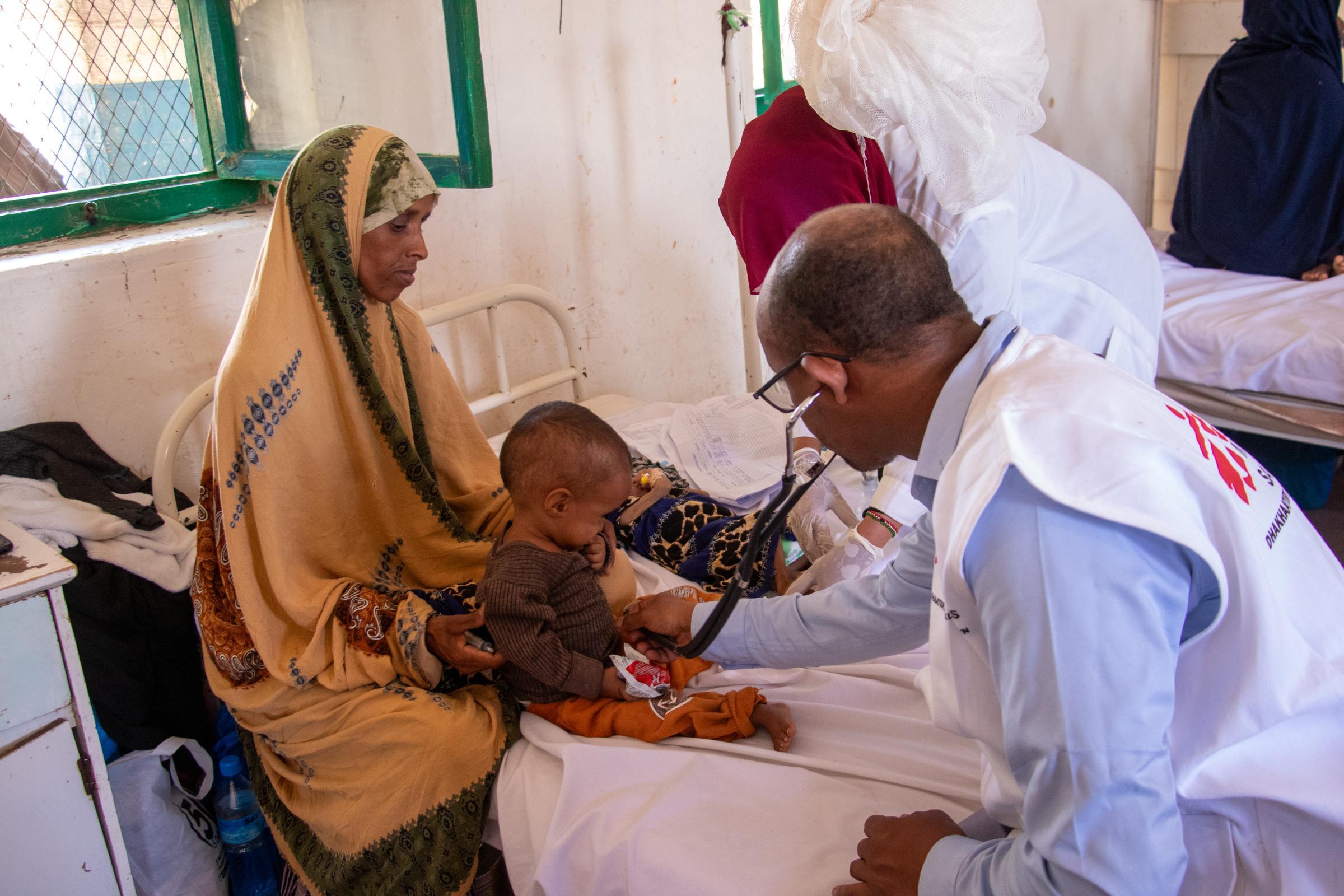 Intervention d'urgence de MSF face à l'épidémie de rougeole à Burao