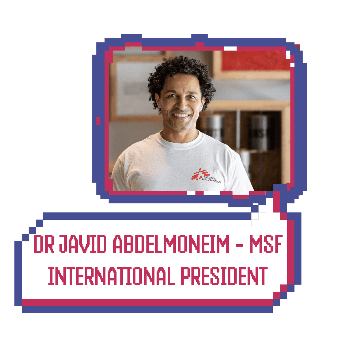 Dr Javid Abdelmoneim, Président international de MSF, au Luxembourg pour une soirée en streaming