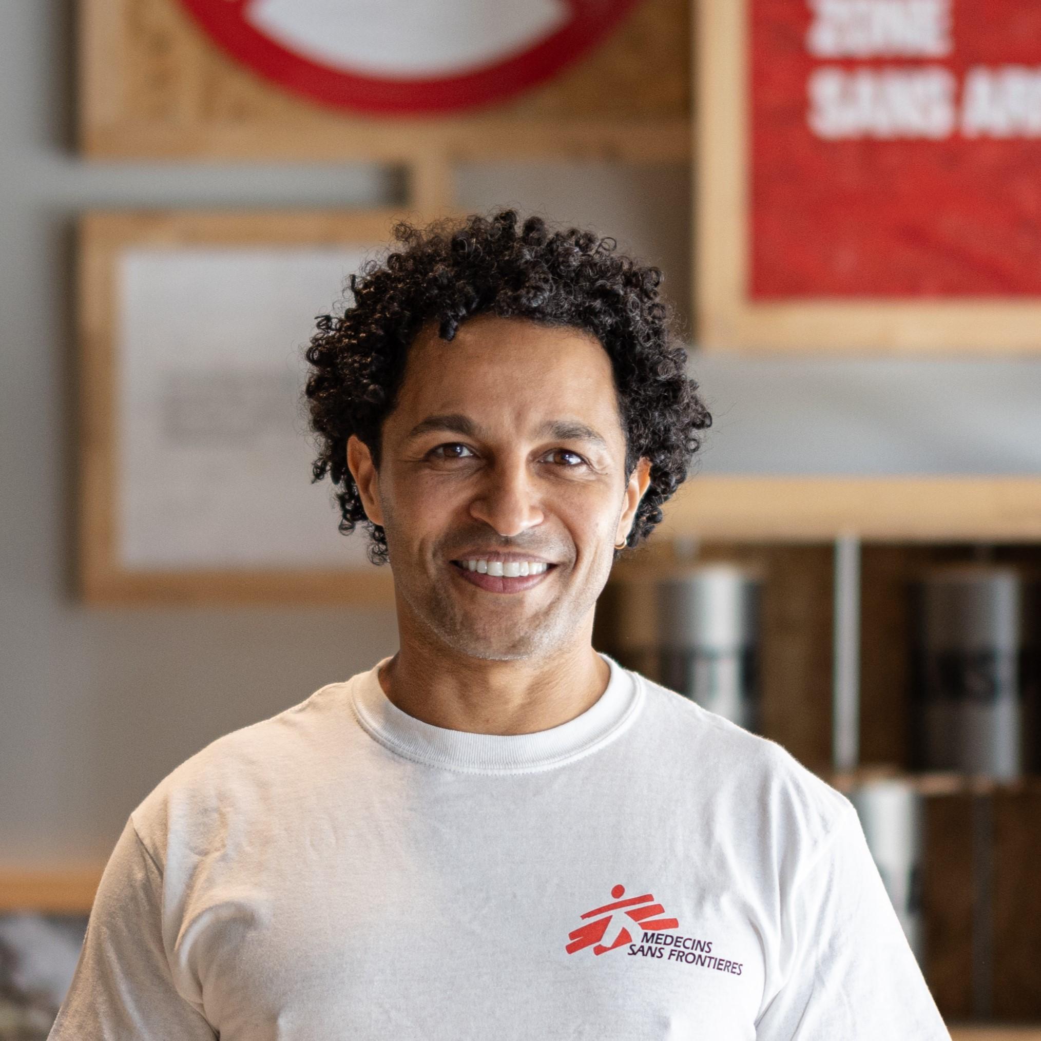 Portrait de Javid Abdelmoneim, Président international de Médecins Sans Frontières