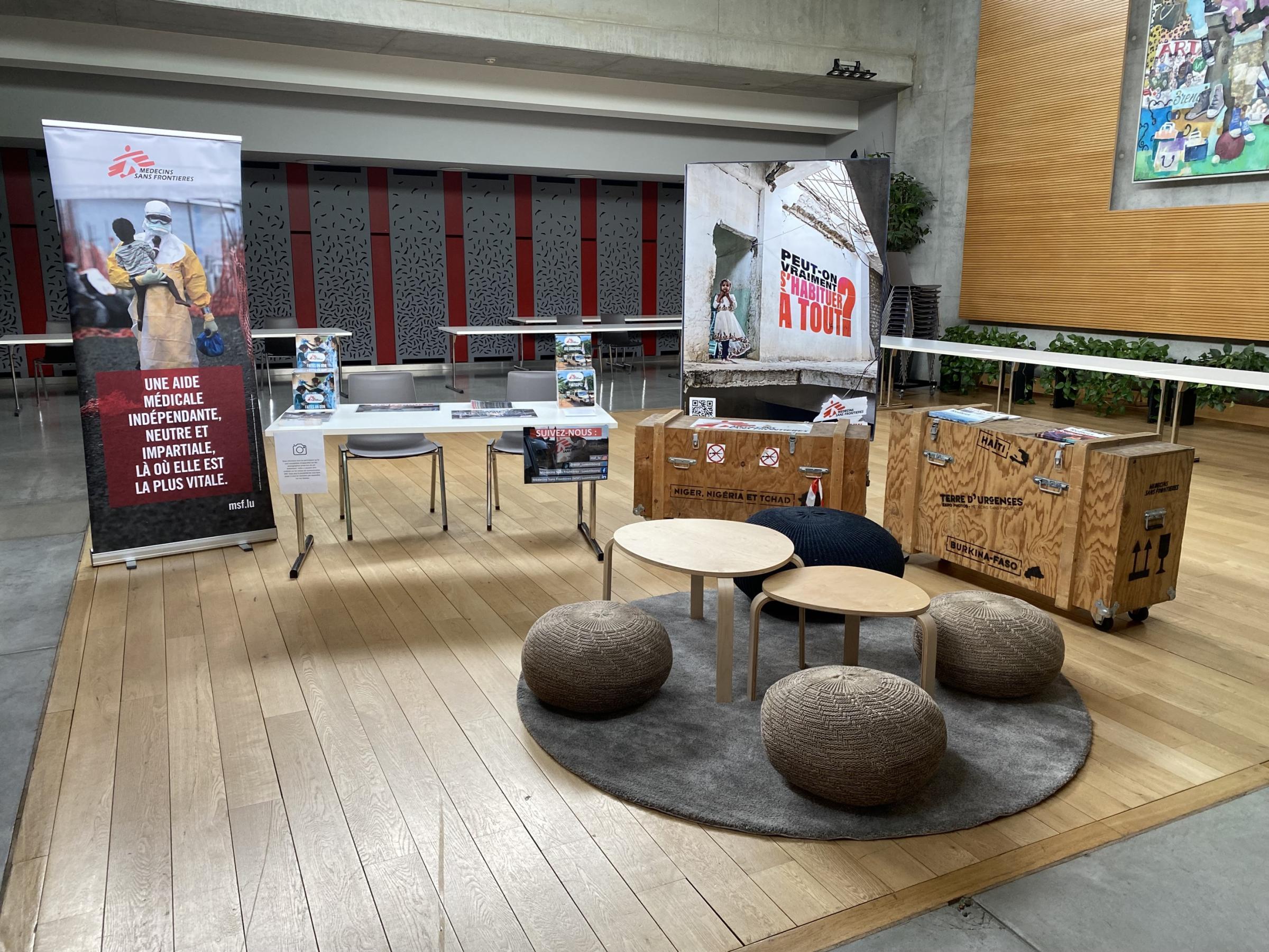 MSF participe au MultiCulti à Bertrange