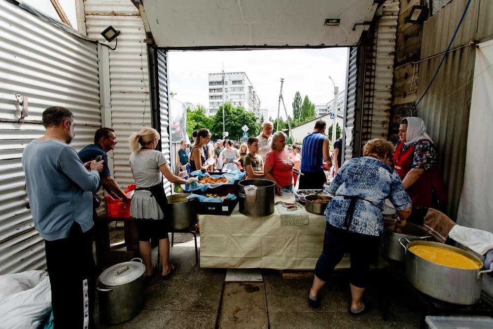 Ukraine : collaboration avec des réseaux de volontaires