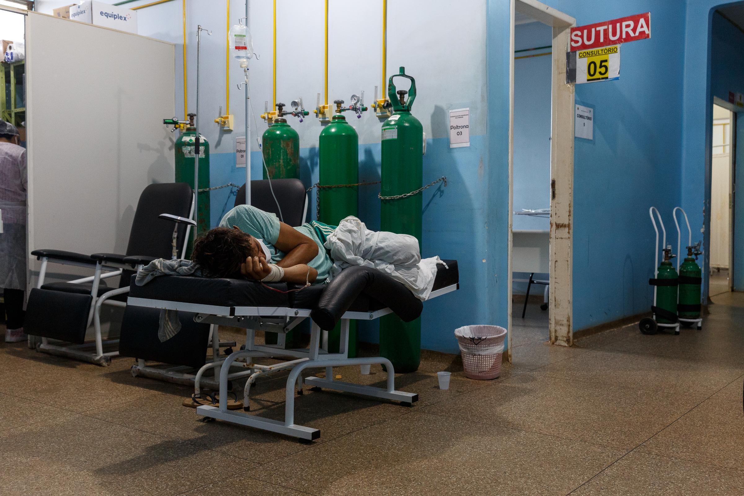 MSF soutient les unités de soins d'urgence (connues localement sous le nom d'UPA) de Porto Velho, la capitale de l'état de Rondônia. Avril 2021. Brésil.